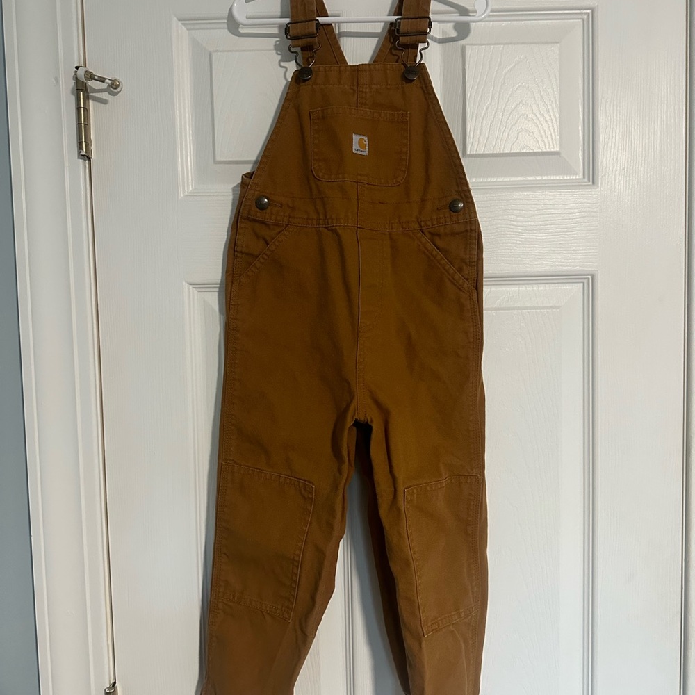 Carhartt Kids Tan Overalls
